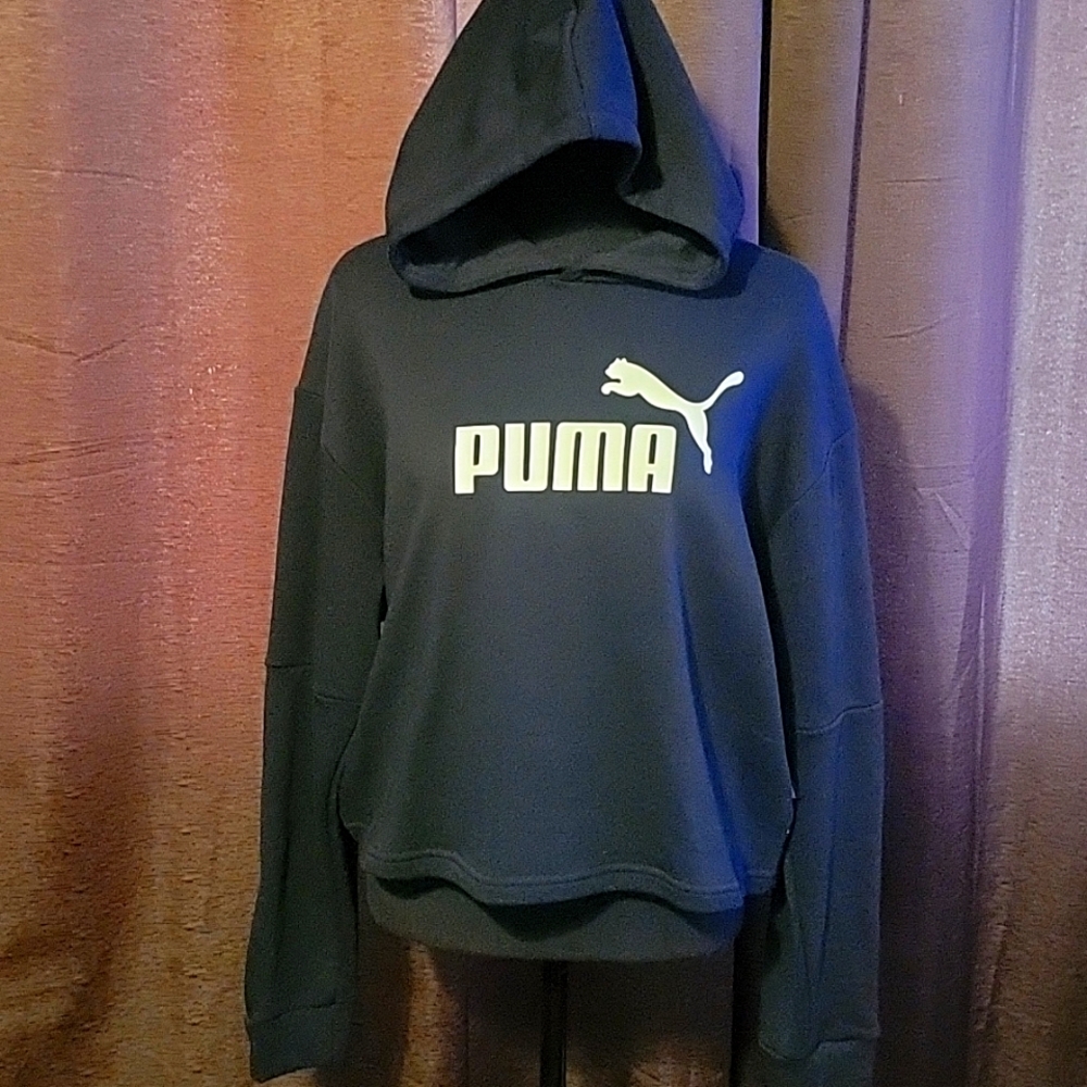 Puma Cropped Hoodie